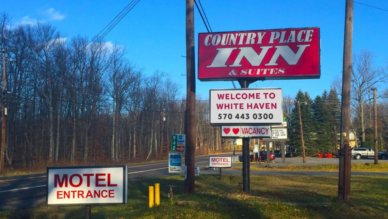 Country Place Inn And Suites White Haven Exterior foto